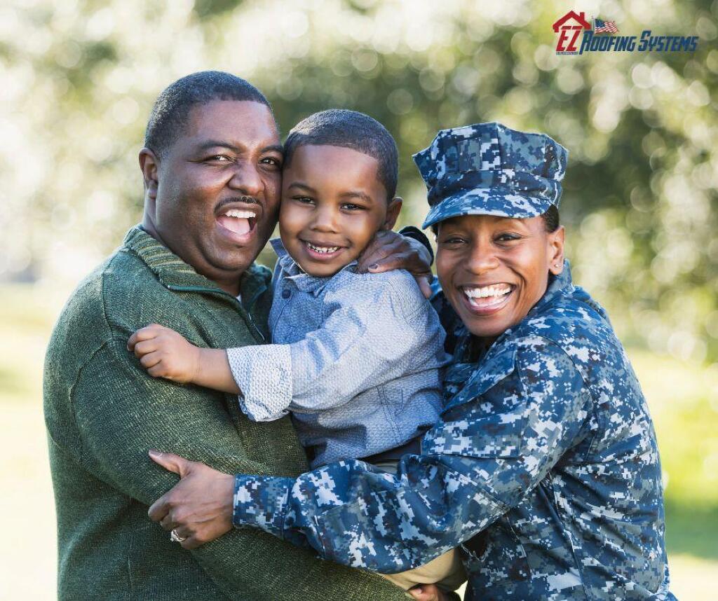 Military Appreciation Month is May 2026 EZ Roofing Systems supports